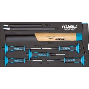Hazet Pin Punch Set 8 Pieces 1/3 163-299/8 Hazet Pin Punch Set 8 Pieces 1/3 163-299/8