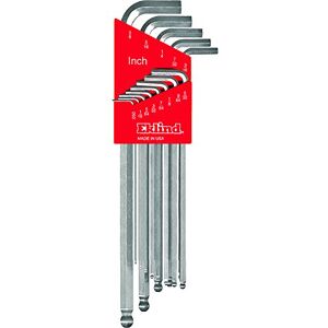 Eklind 17313 Bright Ball-Hex-L Key allen wrench 13pc set SAE Inch Sizes .050-3/8 Extra Long Eklind 17313 Bright Ball-Hex-L Key allen wrench 13pc set SAE Inch Sizes .050-3/8 Extra Long
