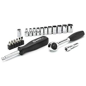 SATA ST09521-02 21 Pieces 1/4" Drive 6 Point SAE Socket Set SATA ST09521-02 21 Pieces 1/4" Drive 6 Point SAE Socket Set