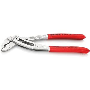 KNIPEX Alligator Water Pump Pliers Chrome-Plated with Non-Slip Plastic Coating 180 mm, 88 03 180 KNIPEX Alligator Water Pump Pliers Chrome-Plated with Non-Slip Plastic Coating 180 mm, 88 03 180