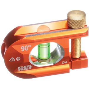 KLEIN TOOLS 935AB1V No-Dog Level, 2.5-Inch Conduit Bending Level, 1 Vial, ACCU-Bend Level Eliminates Dog-Legs in Offsets and Saddle Bends KLEIN TOOLS 935AB1V No-Dog Level, 2.5-Inch Conduit Bending Level, 1 Vial, ACCU-Bend Level Eliminates Dog-Legs in Offsets and Saddle Bends