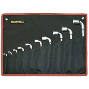 Ega-Master Ega Master 69353 Kit of 10 Angled Open Sockets 6 X 6 Titacrom Ega-Master Ega Master 69353 Kit of 10 Angled Open Sockets 6 X 6 Titacrom