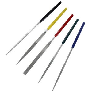 Modelcraft Mini Diamond File Set, Silver Modelcraft Mini Diamond File Set, Silver