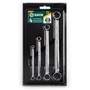 SATA ST09012SJ 4-Piece E-Torx Box Wrench/Spanner Set, Polished, E6 E24, with Tray SATA ST09012SJ 4-Piece E-Torx Box Wrench/Spanner Set, Polished, E6 E24, with Tray