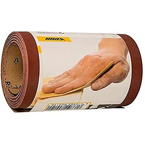 Mirka Red sandpaper roll 115mm x 5m / grit P60 / 1 roll/For sanding wood, metal and plastic Mirka Red sandpaper roll 115mm x 5m / grit P60 / 1 roll/For sanding wood, metal and plastic