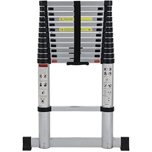 MEGASHOPITALIA - Extendable Aluminum Ladder with Soft Close - Ladder MEGASHOPITALIA - Extendable Aluminum Ladder with Soft Close - Ladder