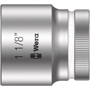 Wera 05003633001 1 1/8-Inch 8790 HMC Zyklop Socket with Hexagon Drive Silver Wera 05003633001 1 1/8-Inch 8790 HMC Zyklop Socket with Hexagon Drive Silver