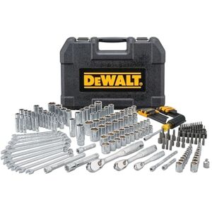 DeWalt Mechanics Tool Set, 1/4" & 3/8" & 1/2" Drive, SAE/Metric, 205-piece (DWMT81534) DeWalt Mechanics Tool Set, 1/4" & 3/8" & 1/2" Drive, SAE/Metric, 205-piece (DWMT81534)