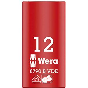 Wera 8790 B Zyklop VDE 3/8" Drive Socket, 12 x 46 mm, 05004956001 Wera 8790 B Zyklop VDE 3/8" Drive Socket, 12 x 46 mm, 05004956001