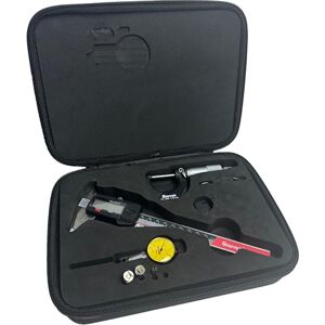 Starrett S9000N Precision Measuring Tool Kit Micrometer, Caliper, Dial Indicator, for Automotive and Mechanical Engineering 3-pieces Starrett S9000N Precision Measuring Tool Kit Micrometer, Caliper, Dial Indicator, for Automotive and Mechanical Engineering 3-pieces