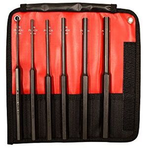 Mayhew 62081 Metric Long Pin Punch Set, 6-Piece Mayhew 62081 Metric Long Pin Punch Set, 6-Piece