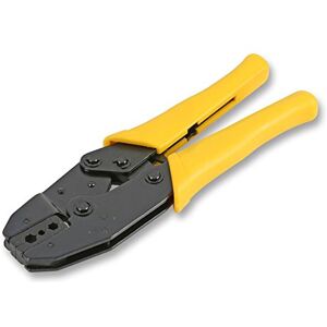 Duratool Ratchet Hex Crimping Tool – BNC, TNC, N, F Type & Fibre Optic Connectors – 9" / 220mm – D03010 Duratool Ratchet Hex Crimping Tool – BNC, TNC, N, F Type & Fibre Optic Connectors – 9" / 220mm – D03010