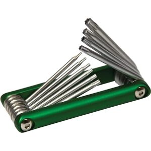 PERFORMANCE TOOL 20147 Aluminum 10-Piece Folding Star Hex Key PERFORMANCE TOOL 20147 Aluminum 10-Piece Folding Star Hex Key