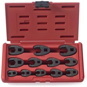 Neiko 03323A Crowfoot Wrench Set 1/2" and 3/8” Drive, 12 Piece, SAE Crows Foot Wrench Sizes 5/16” to 1”, Chrome-Moly Flare Nut Wrench Set Neiko 03323A Crowfoot Wrench Set 1/2" and 3/8” Drive, 12 Piece, SAE Crows Foot Wrench Sizes 5/16” to 1”, Chrome-Moly Flare Nut Wrench Set