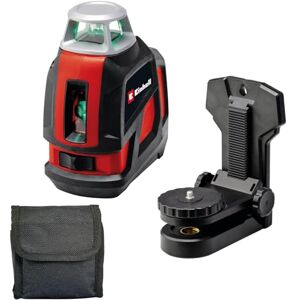 Einhell Cross Line Laser Digital Spirit Level Self-Leveling, Horizontal/Vertical Green Laser Lines, 1/4" Tripod Thread TC-LL 360 G Including Pouch and Wall Mounting Bracket Einhell Cross Line Laser Digital Spirit Level Self-Leveling, Horizontal/Vertical Green Laser Lines, 1/4" Tripod Thread TC-LL 360 G Including Pouch and Wall Mounting Bracket