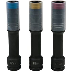 KS TOOLS 12.7 mm Impact Socket for Alloy Wheels, Extra Long KS TOOLS 12.7 mm Impact Socket for Alloy Wheels, Extra Long