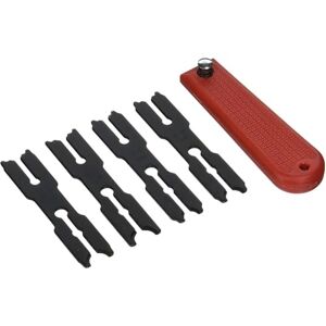 Neiko 01970A E-Clip Remover & Installer Tool Set 4 Piece SAE 1/4" to 3/8",Black Neiko 01970A E-Clip Remover & Installer Tool Set 4 Piece SAE 1/4" to 3/8",Black