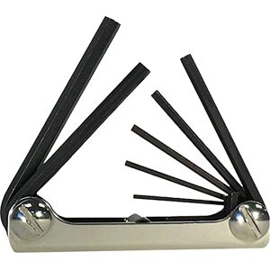 EKLIND 20812 Steel Handle Fold-up Hex Key allen wrench - 8pc set SAE Inch Sizes 3/32-1/4 - Hex Key Set EKLIND 20812 Steel Handle Fold-up Hex Key allen wrench - 8pc set SAE Inch Sizes 3/32-1/4 - Hex Key Set