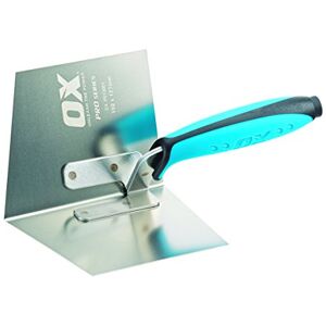 OX Tools OX Pro Dry Wall Internal Corner Trowel 102 X 127mm, Blue OX Tools OX Pro Dry Wall Internal Corner Trowel 102 X 127mm, Blue