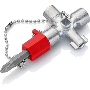 KNIPEX Control Cabinet Key for All Standard Cabinets and Shut-Off Systems 44 mm, 00 11 02 KNIPEX Control Cabinet Key for All Standard Cabinets and Shut-Off Systems 44 mm, 00 11 02