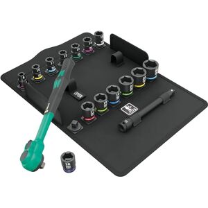 Wera 8100 SB 12 Zyklop Comfort Ratchet Set, reversing Lever, 3/8" Drive, Metric 05005530001 Wera 8100 SB 12 Zyklop Comfort Ratchet Set, reversing Lever, 3/8" Drive, Metric 05005530001