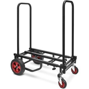 Pyle Adjustable Folding Utility Cart, Heavy-Duty Trolley & Multi-Purpose Equipment Cart w/ Wheels, Extends from 70cm to 112cm, Lightweight & Durable for Easy Transport Pyle Adjustable Folding Utility Cart, Heavy-Duty Trolley & Multi-Purpose Equipment Cart w/ Wheels, Extends from 70cm to 112cm, Lightweight & Durable for Easy Transport