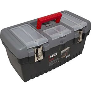 Hilka MTB19 Max 19" Toolbox & Organiser, Black;grey Hilka MTB19 Max 19" Toolbox & Organiser, Black;grey