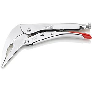 KNIPEX Tools 41 44 200 8" Angled Long Nose Locking Grip Pliers, KNIPEX Tools 41 44 200 8" Angled Long Nose Locking Grip Pliers,