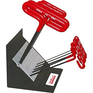 Eklind 50190 Cushion Grip Hex T-Key Allen Wrench- 10pc Set SAE Inch Sizes 3/32-3/8 9in w/Stand Eklind 50190 Cushion Grip Hex T-Key Allen Wrench- 10pc Set SAE Inch Sizes 3/32-3/8 9in w/Stand