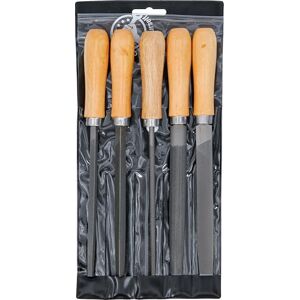 BGS Diy 50206 File Set Wooden Handle 150 mm 5 pcs. BGS Diy 50206 File Set Wooden Handle 150 mm 5 pcs.