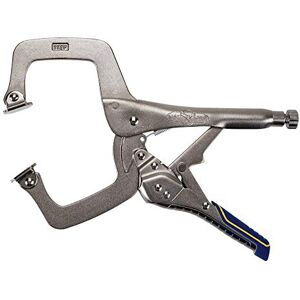 IRWIN Vise-Grip Welding Pliers, Fast Release, C-Clamp with Swivel Pads, 11-Inch (IRHT82586) IRWIN Vise-Grip Welding Pliers, Fast Release, C-Clamp with Swivel Pads, 11-Inch (IRHT82586)