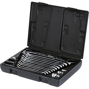 KS TOOLS 503.4266 Gear+ Comb Ratchet Spanner Set+Adaptors (16 Pieces) 8-19mm KS TOOLS 503.4266 Gear+ Comb Ratchet Spanner Set+Adaptors (16 Pieces) 8-19mm