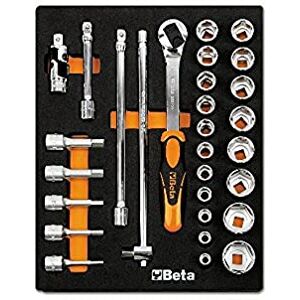 Beta 24500082 Model 2450 M82 29 Tools in Hard Thermoformed Tray Beta 24500082 Model 2450 M82 29 Tools in Hard Thermoformed Tray