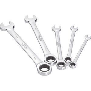 Vigor V2820 Ratcheting Combination Wrench Set, Long Style Vigor V2820 Ratcheting Combination Wrench Set, Long Style
