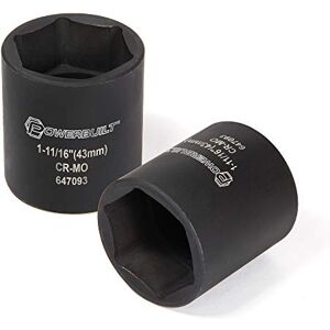 Powerbuilt Dodge Spindle Nut Socket, 1/2 Inch Drive 6 Point, 1-11/16 Inch, 4x4 Pickup Trucks, Front Axle 647093 Powerbuilt Dodge Spindle Nut Socket, 1/2 Inch Drive 6 Point, 1-11/16 Inch, 4x4 Pickup Trucks, Front Axle 647093