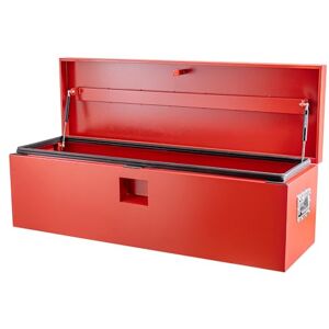 GarveeTech Heavy Duty Truck Bed Toolbox 76x38x38 cm, Lockable Steel Truck Tool Box, Weatherproof Pick-Up Bed Storage Chest with Lift Assist Lids, Powder-Coated Metal Tool Box for Pick-Up, Trailer and Caravan GarveeTech Heavy Duty Truck Bed Toolbox 76x38x38 cm, Lockable Steel Truck Tool Box, Weatherproof Pick-Up Bed Storage Chest with Lift Assist Lids, Powder-Coated Metal Tool Box for Pick-Up, Trailer and Caravan