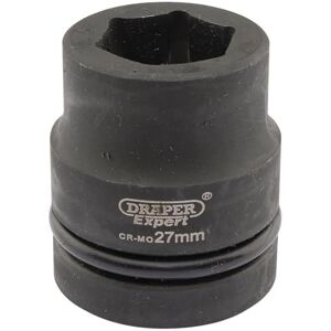 Draper Expert 5108 27mm 1-inch Square Drive Hi-Torq 6-Point Impact Socket Draper Expert 5108 27mm 1-inch Square Drive Hi-Torq 6-Point Impact Socket