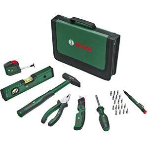 Bosch Universal 25 Piece Hand Tool Set (Versatile Tool Set for General Home Works, Folding Knife, Combination Pliers, Tape Measure, Spirit Level and More) Amazon Edition Bosch Universal 25 Piece Hand Tool Set (Versatile Tool Set for General Home Works, Folding Knife, Combination Pliers, Tape Measure, Spirit Level and More) Amazon Edition