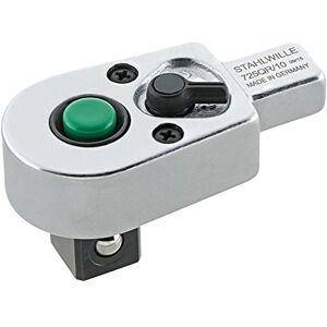 Stahlwille 725QR/ 4 Ratchet Wrench with QuickRelease, Silver, 1/4-Inch 9 x 12 mm Stahlwille 725QR/ 4 Ratchet Wrench with QuickRelease, Silver, 1/4-Inch 9 x 12 mm