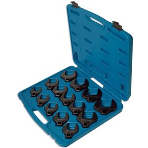 Laser 4713 Crows Foot Wrench Set 1/2" 14pc, Black,Chrome Laser 4713 Crows Foot Wrench Set 1/2" 14pc, Black,Chrome