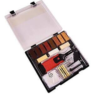 Amtech G4210 Laminate Floor and Furniture Repair Kit with 11 Coloured Wax Blocks, Melting Tool and Batteries Amtech G4210 Laminate Floor and Furniture Repair Kit with 11 Coloured Wax Blocks, Melting Tool and Batteries