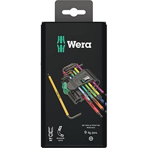 Wera 967SPKL/9BO Multicolour TX-key set, TX8 TX40, 9pc, 05073599001 Wera 967SPKL/9BO Multicolour TX-key set, TX8 TX40, 9pc, 05073599001
