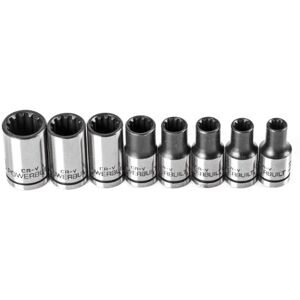 Powerbuilt 642053 8pc 1/4" Dr. universal Socket Set W/Tray Powerbuilt 642053 8pc 1/4" Dr. universal Socket Set W/Tray