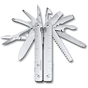 Victorinox Swiss Tool MX Swiss Army Knife 26 Functions Including Pliers, Screwdriver, Can Opener, Nylon Belt Bag Victorinox Swiss Tool MX Swiss Army Knife 26 Functions Including Pliers, Screwdriver, Can Opener, Nylon Belt Bag