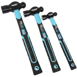 US PRO Tools 3PC Ball Pein Hammer with Fibreglass Handle 8, 16, 32oz 4543 US PRO Tools 3PC Ball Pein Hammer with Fibreglass Handle 8, 16, 32oz 4543