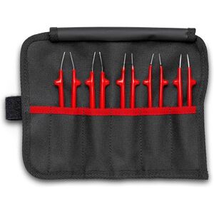 KNIPEX Universal Tweezers Set Insulated 5 Parts 90 mm, 92 00 04 KNIPEX Universal Tweezers Set Insulated 5 Parts 90 mm, 92 00 04