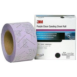 3M Hookit Purple Clean Sanding Sheet Roll 334U, 30701, P600, 70 mm x 12 m 3M Hookit Purple Clean Sanding Sheet Roll 334U, 30701, P600, 70 mm x 12 m