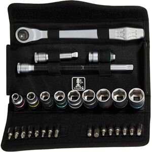 Wera 05004048001 8100 SB 8 Zyklop Metal Ratchet Set with switch lever, 3/8" drive, metric, 29 pieces Wera 05004048001 8100 SB 8 Zyklop Metal Ratchet Set with switch lever, 3/8" drive, metric, 29 pieces