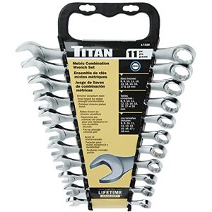 Titan 11Pc Metric Combo Wrench Set (17328) Titan 11Pc Metric Combo Wrench Set (17328)