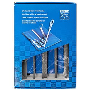 PFERD Machinists File Set in Plastic Pouch WRU, 5 pcs. 8 inch Bastard, Coarse Cut Each with Ergonomic File Handle 16077 – Coarse Cut Suitable for Universal roughing and Finishing PFERD Machinists File Set in Plastic Pouch WRU, 5 pcs. 8 inch Bastard, Coarse Cut Each with Ergonomic File Handle 16077 – Coarse Cut Suitable for Universal roughing and Finishing